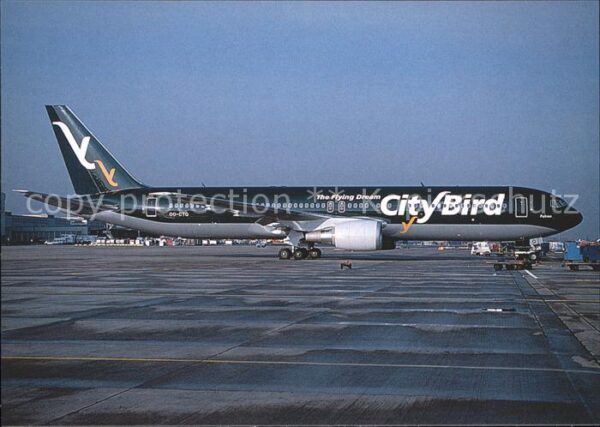 Flugzeuge Zivil City Bird Boeing B-767-300 OO-CTQ