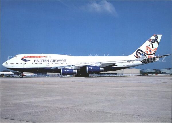 Flugzeuge Zivil British Airways (Whale Rider col.) Boei