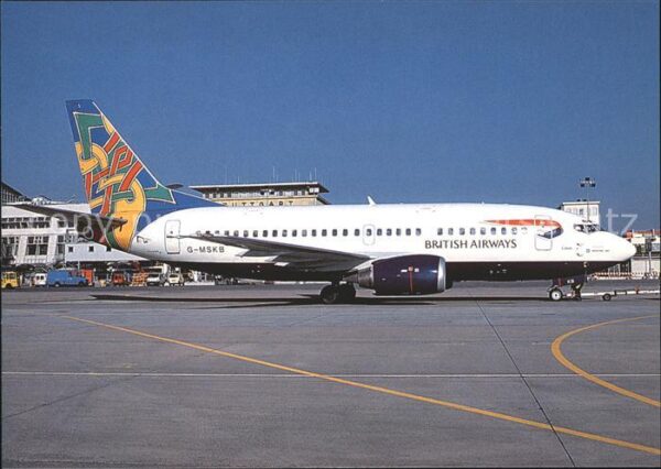 Flugzeuge Zivil British Airways (Colum col.) Boeing B-7