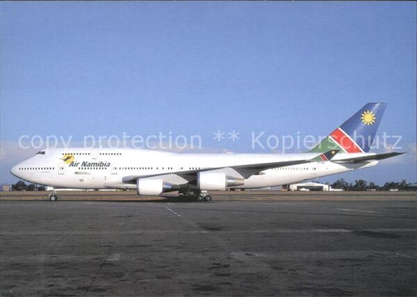Flugzeuge Zivil Air Namibia Boeing B-747-400 V5-NMA
