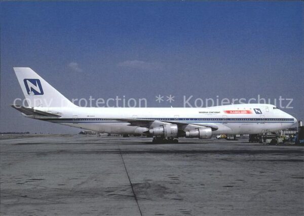 Flugzeuge Zivil Kabo Air Boeing B-747-100 5N-AAA