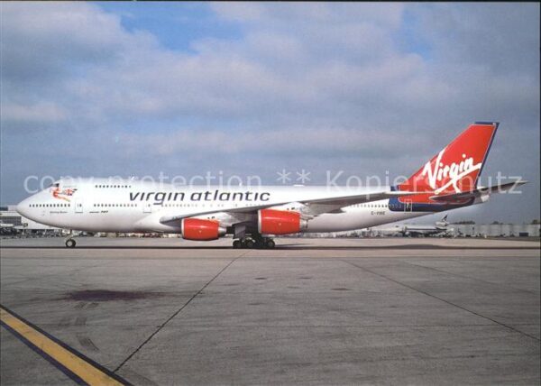 Flugzeuge Zivil Virgin Atlantic Boeing B-747-200 G-VlBE