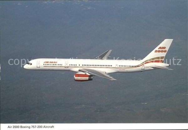 Flugzeuge Zivil Air 2000 Boeing 757-200 Aircraft