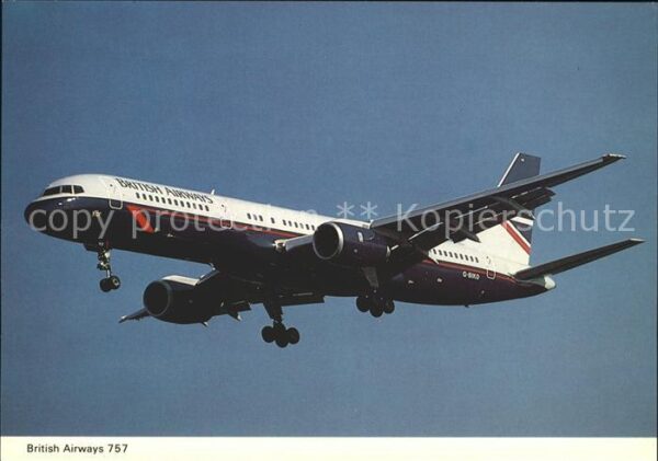 Flugzeuge Zivil British Airways 757 G-BIKD