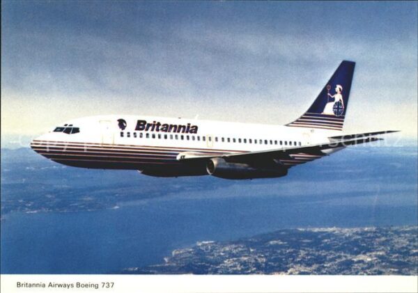 Flugzeuge Zivil Britannia Airways Boeing 737