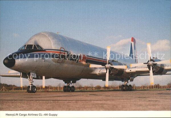 Flugzeuge Zivil HeavyLift Cargo Airlines CL-44 Guppy