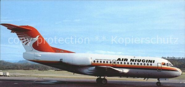 Flugzeuge Zivil Air Niugini Fokker F-28-1000 P2-ANU c/n