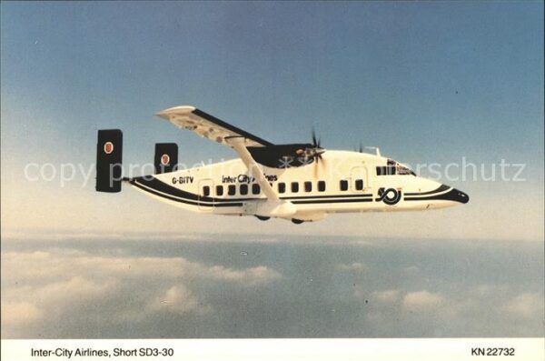 Flugzeuge Zivil Inter-City Airlines Short SD3-30 G-BITV