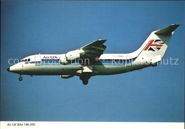 Flugzeuge Zivil Air UK BAe 146-200 G-CNMF