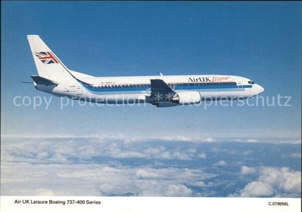 Flugzeuge Zivil Air UK Leisure Boeing 737-400 Series G-