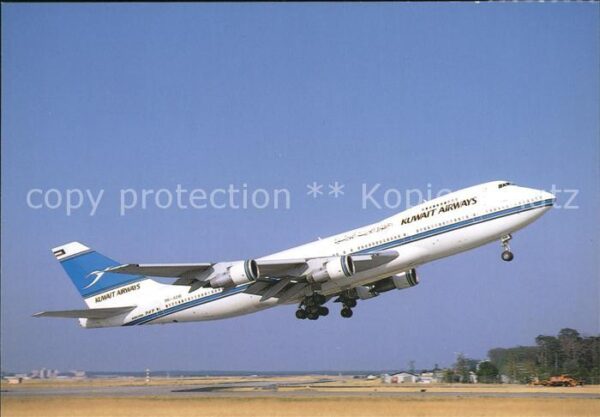 Flugzeuge Zivil Kuwait Airways Boeing 747-269B 9K-ADB c