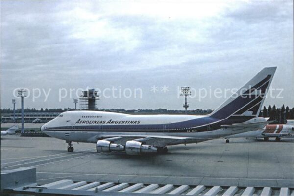 Flugzeuge Zivil Aerolineas Argentinas B747 SP 27 LH-OHV