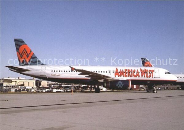 Flugzeuge Zivil America West A-320-232 N643AW c/n unkno