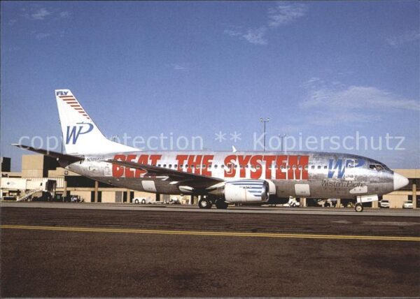 Flugzeuge Zivil Western Pacific Airlines boeing B-737-3