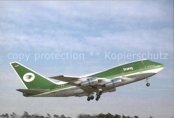 Flugzeuge Zivil IRAQ GVMT Boeing 747SP-70 YI-ALM c/n 22