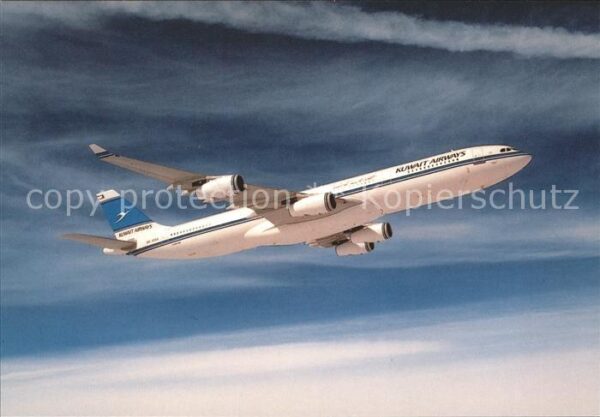 Flugzeuge Zivil Kuwait Airways A340-300 9K-ANA/Cn 89