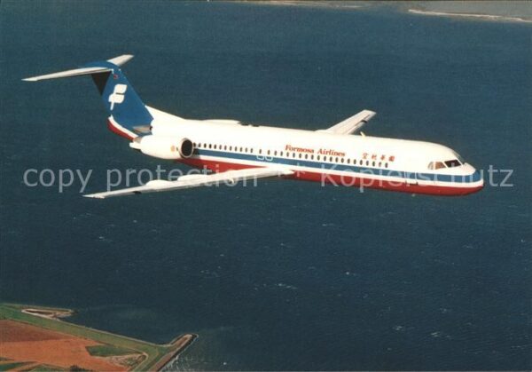 Flugzeuge Zivil Formosa Airlines Fokker 100