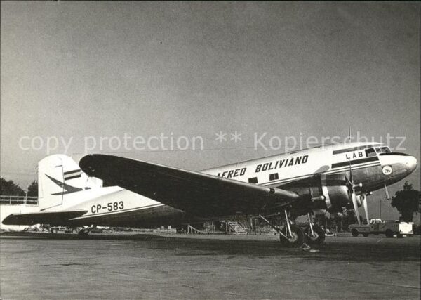 Flugzeuge Zivil Lloyd Aereo Boliviano DC-3 CP-583 (c/n