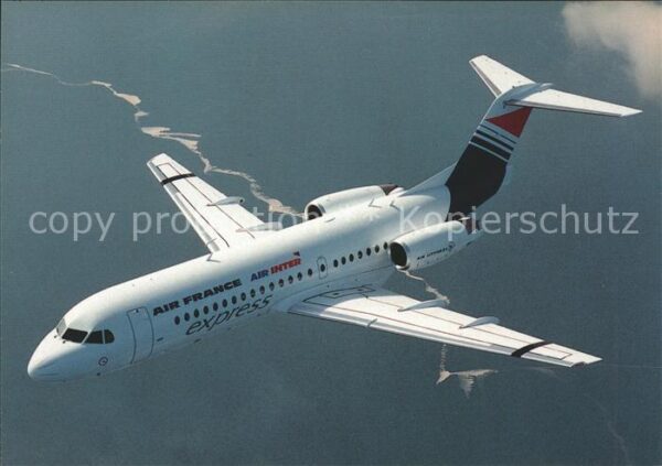 Flugzeuge Zivil Air Littoral Fokker 70 F-GLIT c/n 11541