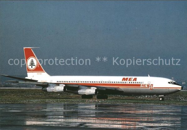 Flugzeuge Zivil M.E.A. Boeing 707.Q OD.AGV