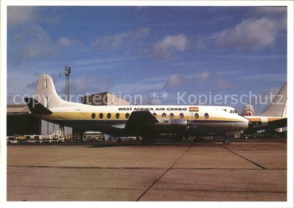 Flugzeuge Zivil West Africa Air Cargo Vickers Viscount