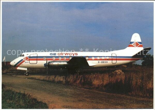Flugzeuge Zivil GB-Airways Vickers Viscount 807 G-BBVH