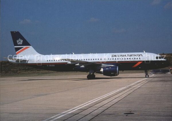 Flugzeuge Zivil British Airways A320 G-BUSD
