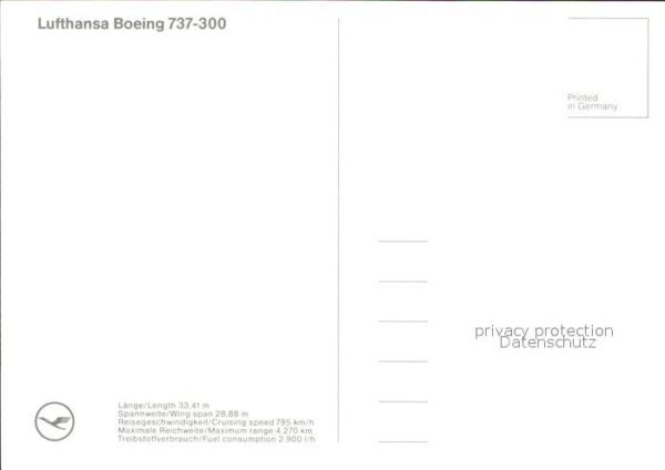 Lufthansa Boeing 737-300 – Bild 2