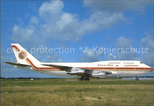 Flugzeuge Zivil Egyptair Boeing 747-300 SU-GAL
