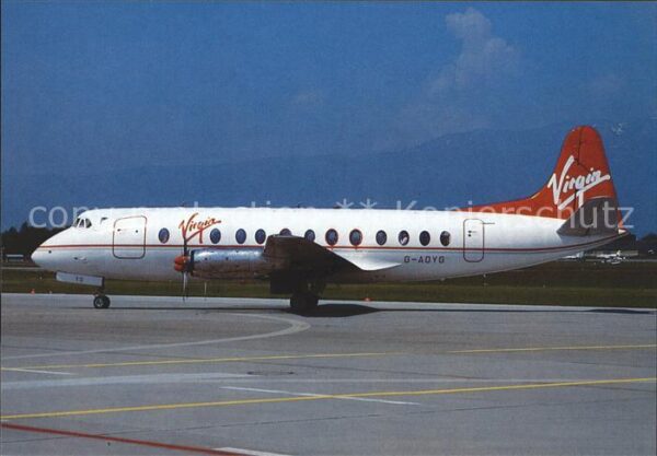 Flugzeuge Zivil Virgin Atlantic Vickers Viscount 806 G-