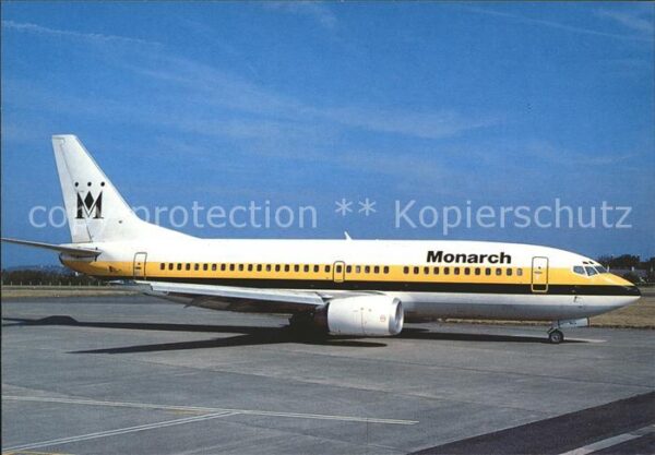 Flugzeuge Zivil Monarch Airlines Boeing 737-300 G-MONG