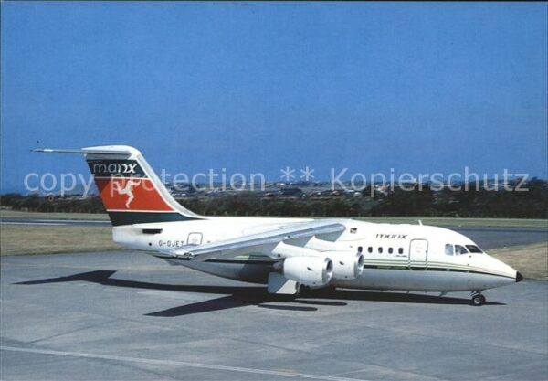 Flugzeuge Zivil Manx Airlines BAE 146.100 G-OJET