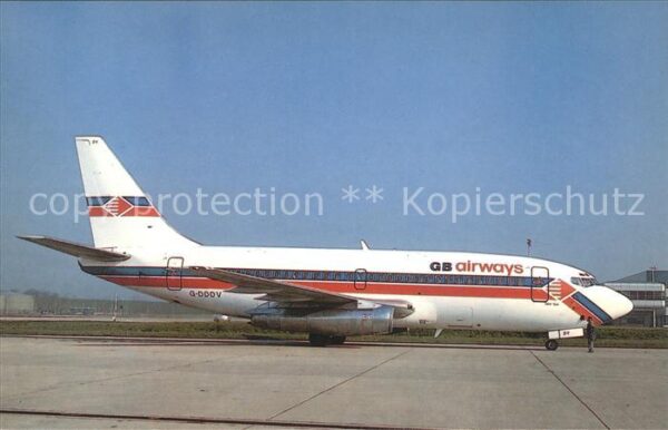 Flugzeuge Zivil Boeing B.737-2S3 G-DDDV c/n 22633 GB Ai