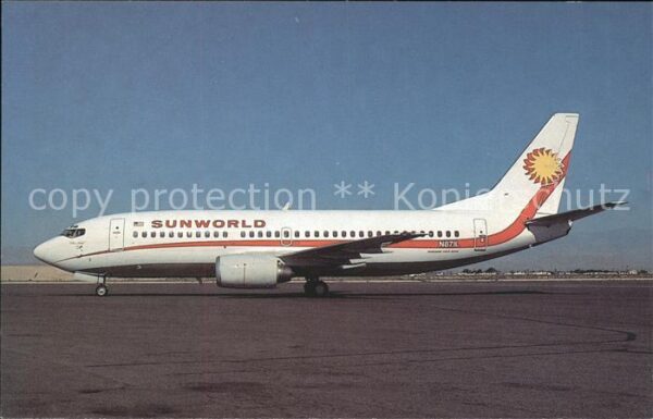 Flugzeuge Zivil Sunworld Boeing 737-3Q8 N87IL