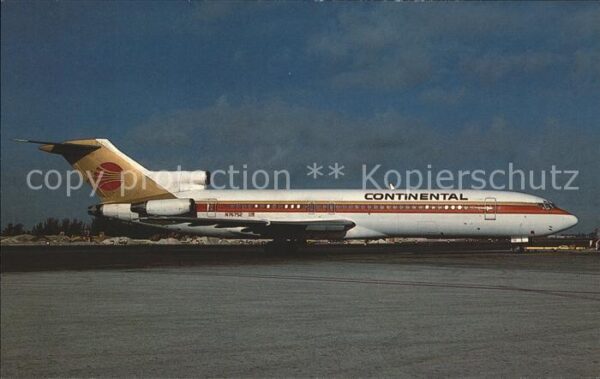 Flugzeuge Zivil Continental Boeing 727-227 N76752