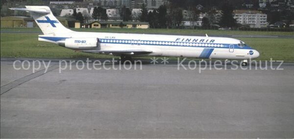 Flugzeuge Zivil Finnair Mc Donnell Douglas  MD-87 OH-LM