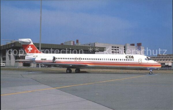 Flugzeuge Zivil Mc Donnell Douglas MD-87 HB-IUA c/n 495