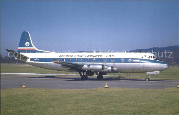 Flugzeuge Zivil Vickers Viscount 804 SP-LVC c/n 248 LOT