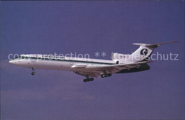 Flugzeuge Zivil Tupolev TU-154M c/n 833 TC-GRB Greenair