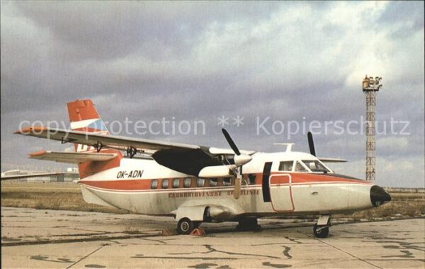 Flugzeuge Zivil CSA o/c L-410A OK-ADN