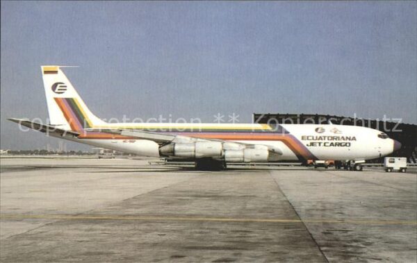 Flugzeuge Zivil Ecuatoriana Jet Cargo Boeing 707-321C H
