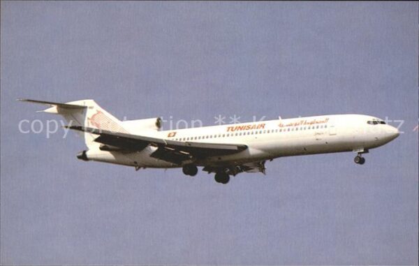 Flugzeuge Zivil Tunisair Boeing 727-2H3A TC-JHU