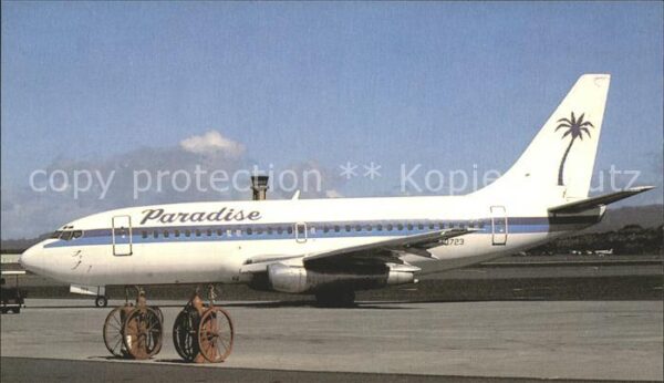 Flugzeuge Zivil Paradise Boeing 737-297A N70723