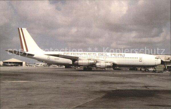 Flugzeuge Zivil Aeronaves Del Peru Boeing 707-351 OB-14