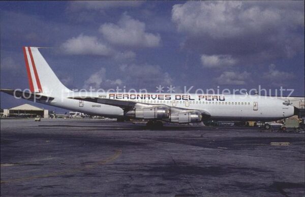 Flugzeuge Zivil Boeing 707-351C c/n 19434 OB-1400 Aeron