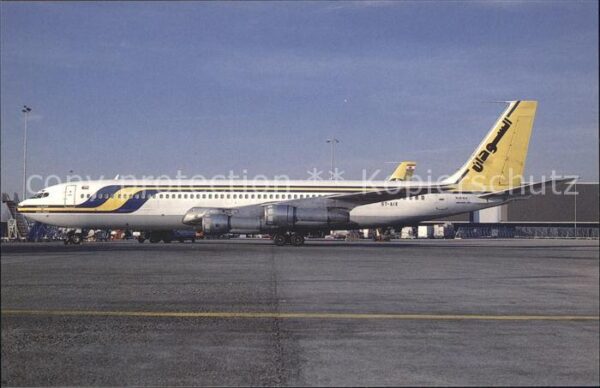 Flugzeuge Zivil Boeing 707-369C c/n 20086 ST-AIX Sudan