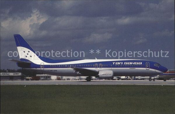 Flugzeuge Zivil Boeing 737-4YO c/n 24683 HR-SHL Tan-Sas