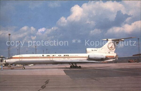 Flugzeuge Zivil Tarom TU-154B YR-TPA c/n 159