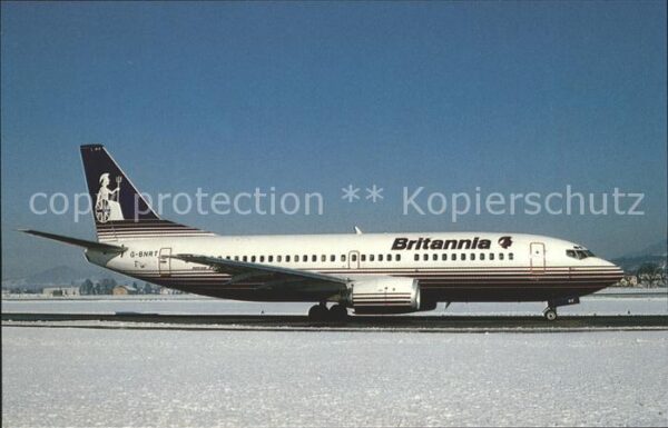 Flugzeuge Zivil Britannia Boeing 737-300