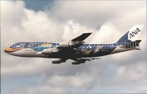 Flugzeuge Zivil ANA Boeing 747-400